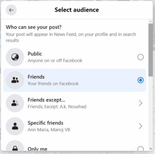 How to Hide Facebook Posts from Specific Friends (Updated) 4 Facebook privacy