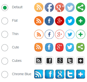 16 Best WordPress Social Media Plugins for Sharing 14 Social-share-icons
