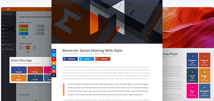 16 Best WordPress Social Media Plugins for Sharing 6 Monarch