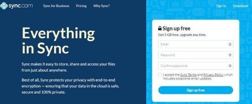 Top 10 Cloud Storage Services for Teams and Personal Use 5 Sync cloud storage