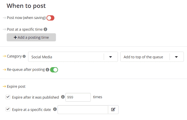 How to Post Recurring Tweets on Twitter (7 Ways) 7 socialbee-schedule-tweets