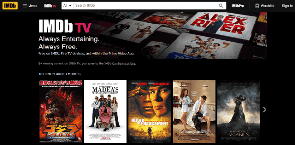 19 Best Free Movie Streaming Sites for 2025 (No Signup Required) 14 IMDb-TV