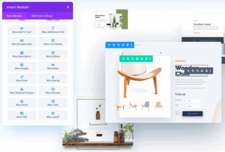Divi page builder features