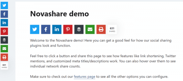 16 Best WordPress Social Media Plugins for Sharing 2 Novashare