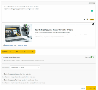 13 Best Twitter (X) Apps to Schedule Your Tweets (Free and Premium) 4 SocialBee