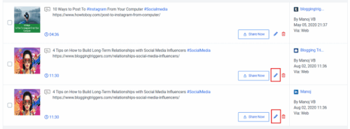How to Schedule and Manage Your LinkedIn Posts Ahead of Time 2 edit LinkedIn posts SocialPilot