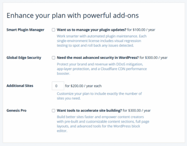 WP Engine sign up WP Engine sign up