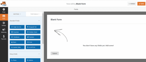 WPForms Review: Is This the Best Form Builder for WordPress? 3 Create a form wpforms