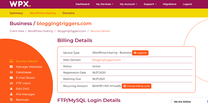 wpx-hosting-nameservers