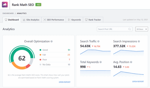 10 Best Google Keyword Ranking Checker Tools (Free & Paid) 6 RankMath-SEO