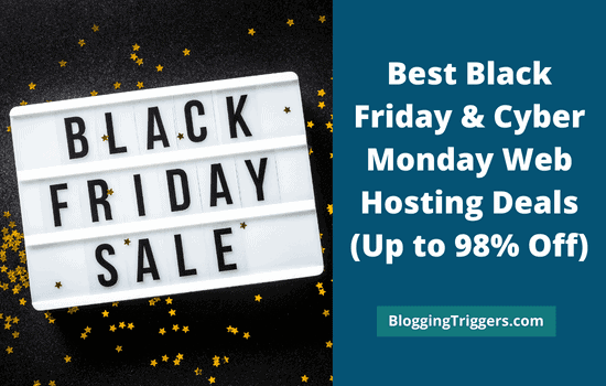 Best Black Friday Cyber Monday Web Hosting Deals
