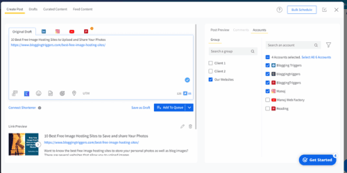 13 Best Twitter (X) Apps to Schedule Your Tweets (Free and Premium) 2 SocialPilot-schedule-posts