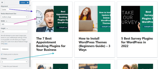 GeneratePress customizer