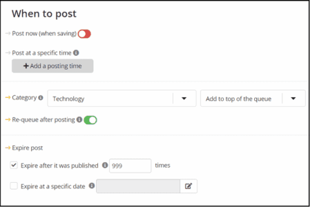 How to Schedule Pinterest Pins to Increase Your Website Traffic socialbee scheduling