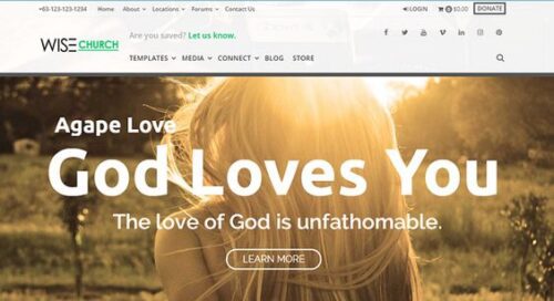 Wise Chruch WordPress theme Wise Chruch WordPress theme