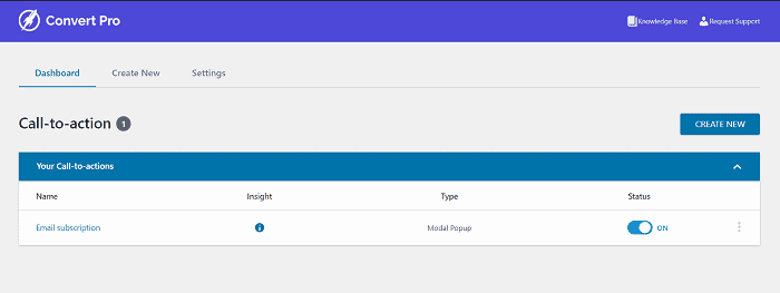 Convert Pro settings