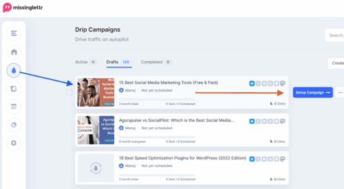 13 Best Twitter (X) Apps to Schedule Your Tweets (Free and Premium) 6 Missinglettr schedule