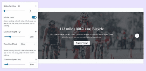 Spectra Pro Review: Is It the Best WordPress Website Builder? 13 slider block