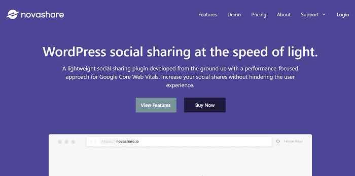 Novashare Review: Best WordPress Social Sharing Plugin 2 Novashare