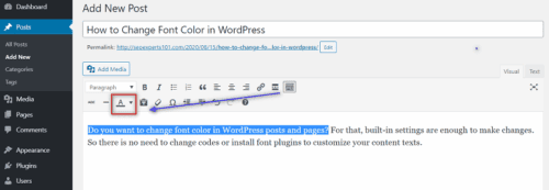 How to Change WordPress Fonts Without Coding (Any Theme) 7 Change font color in wordpress