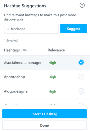 hashtag suggestions hashtag suggestions