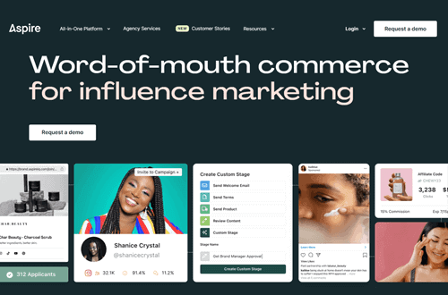 aspire influencer marketing platform aspire influencer marketing platform