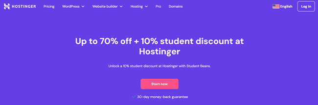 Hostinger student discount Hostinger student discount
