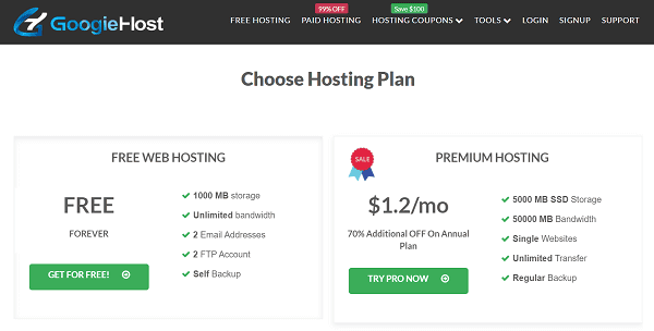 GoogieHost-free-hosting GoogieHost free hosting