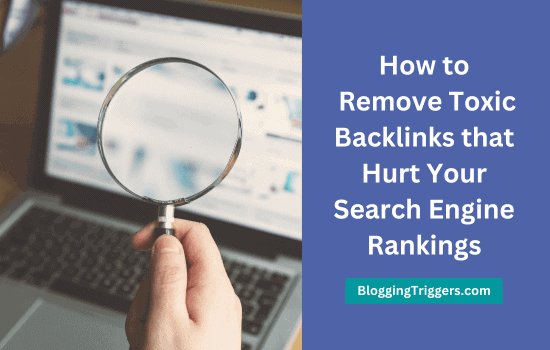 How to Remove Toxic Backlinks that Hurt Your Search Engine Rankings