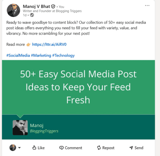 Missinglettr posts Missinglettr posts