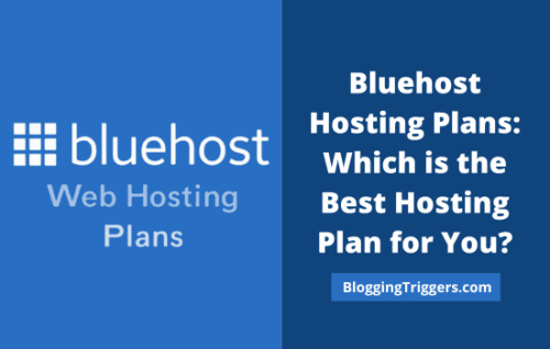 Bluehost Hosting Plans