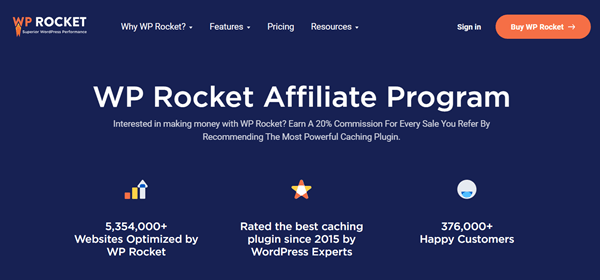wp rocket affiliates