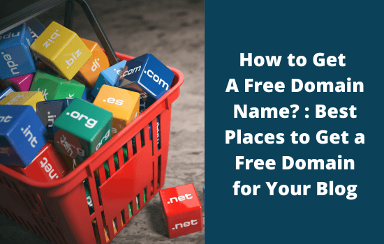How to Get A Free Domain Name