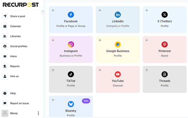 RecurPost integrations RecurPost integrations