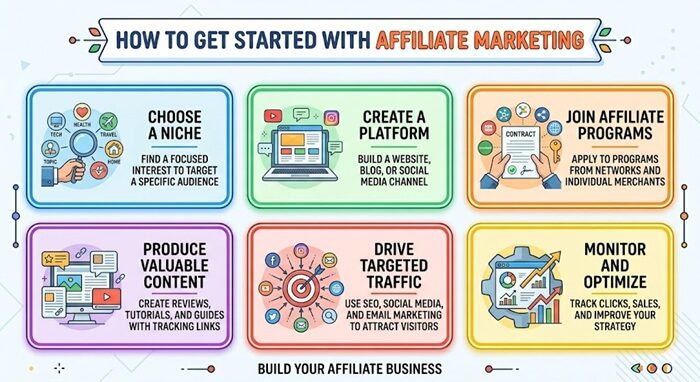 How To Get Started With Affiliate Marketing