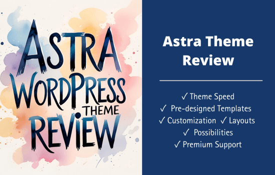 Astra Theme Review