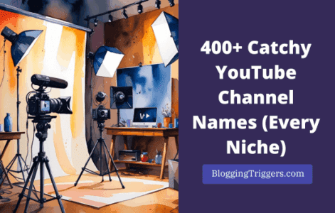 Best YouTube Channel Name Ideas