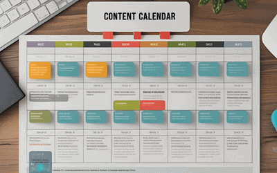 Content calendar