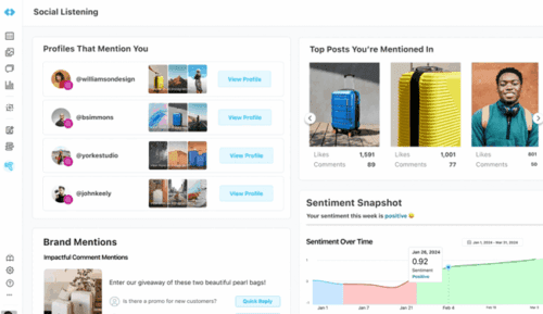 Later social listening Later social listening