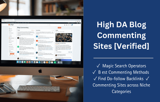 The Ultimate List of High DA Blog Commenting Sites