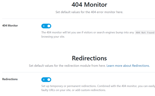 rank math settings rank math settings