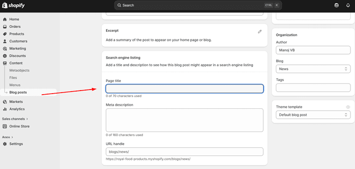 shopify seo shopify seo