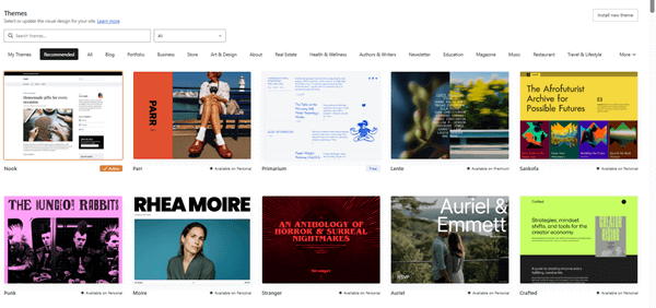 wordpress com themes wordpress com themes